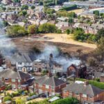 Couple Arrested Following Stoke-on-Trent Grass Fire: Four Houses Damaged