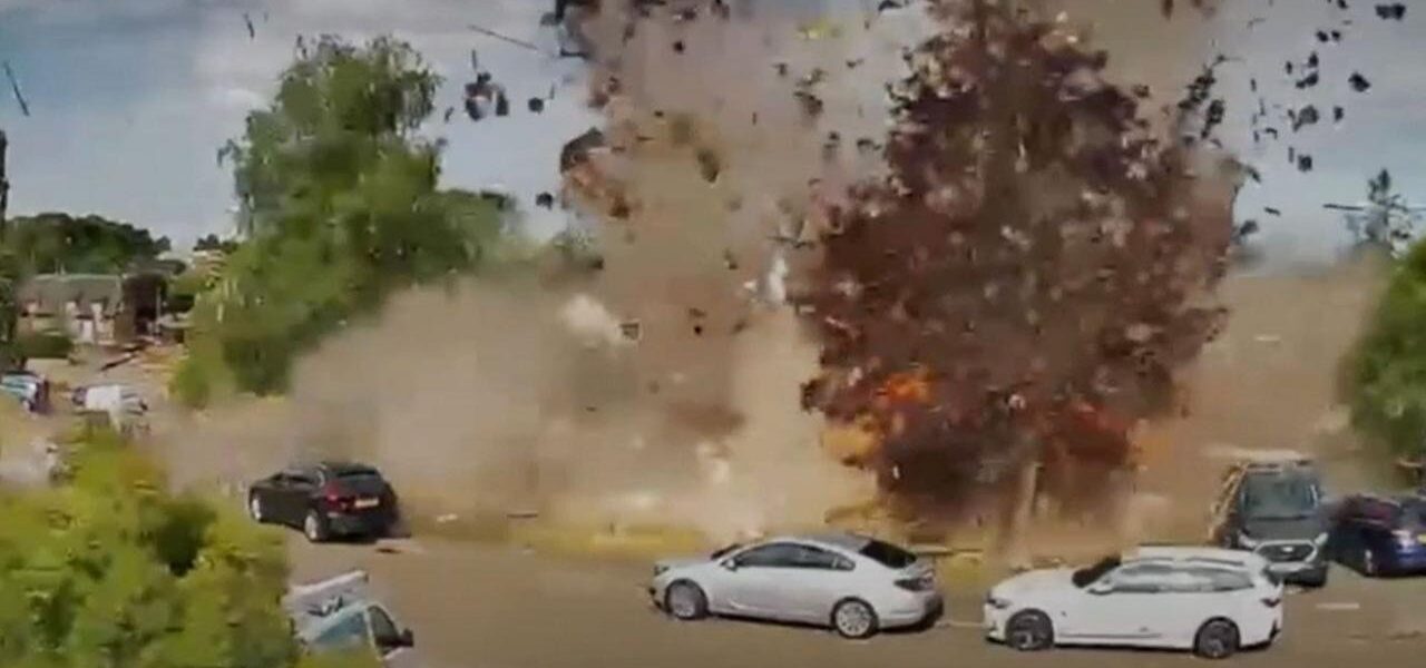 Bungalow Obliterated in Gas Leak Explosion: Footage Emerges