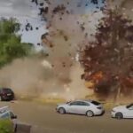 Bungalow Obliterated in Gas Leak Explosion: Footage Emerges Bungalow Obliterated in Gas Leak Explosion: Footage Emerges