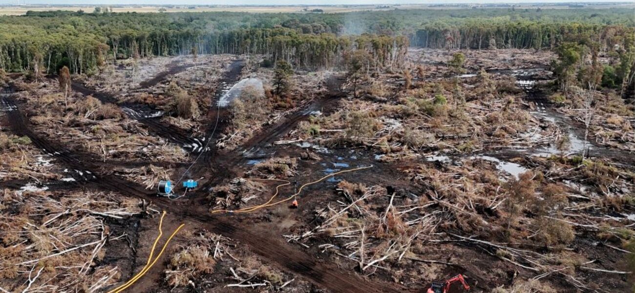 Firefighters Endure 11-Day Battle Against Challenging Holme Fen Blaze Firefighters Endure 11-Day Battle Against Challenging Holme Fen Blaze