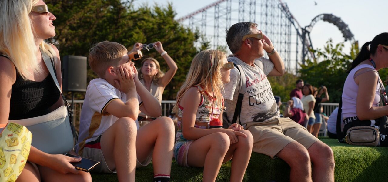 Thousands Flock to North West UK for Historic Solar Eclipse Viewing Thousands Flock to North West UK for Historic Solar Eclipse Viewing