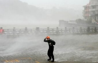Typhoon Dolphin Forces Hundreds of Flight Cancellations in China Typhoon Dolphin Forces Hundreds of Flight Cancellations in China