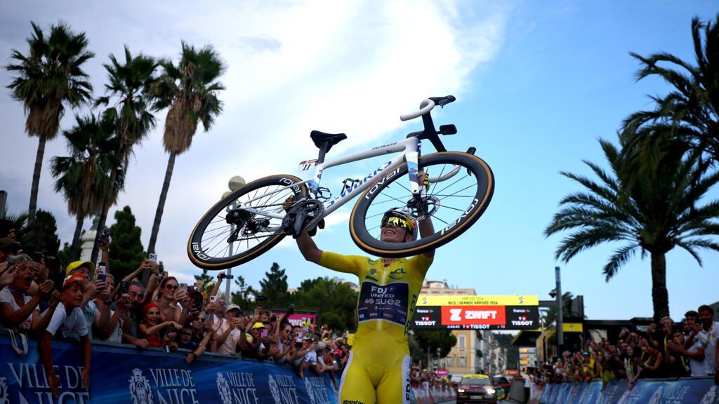 Dutch Cyclist Demi Vollering Secures Second Women’s Tour de France Title