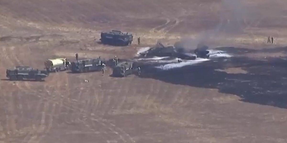 U.S. Marine Corps F-35B Stealth Fighter Crashes in California; Pilot Ejects Safely