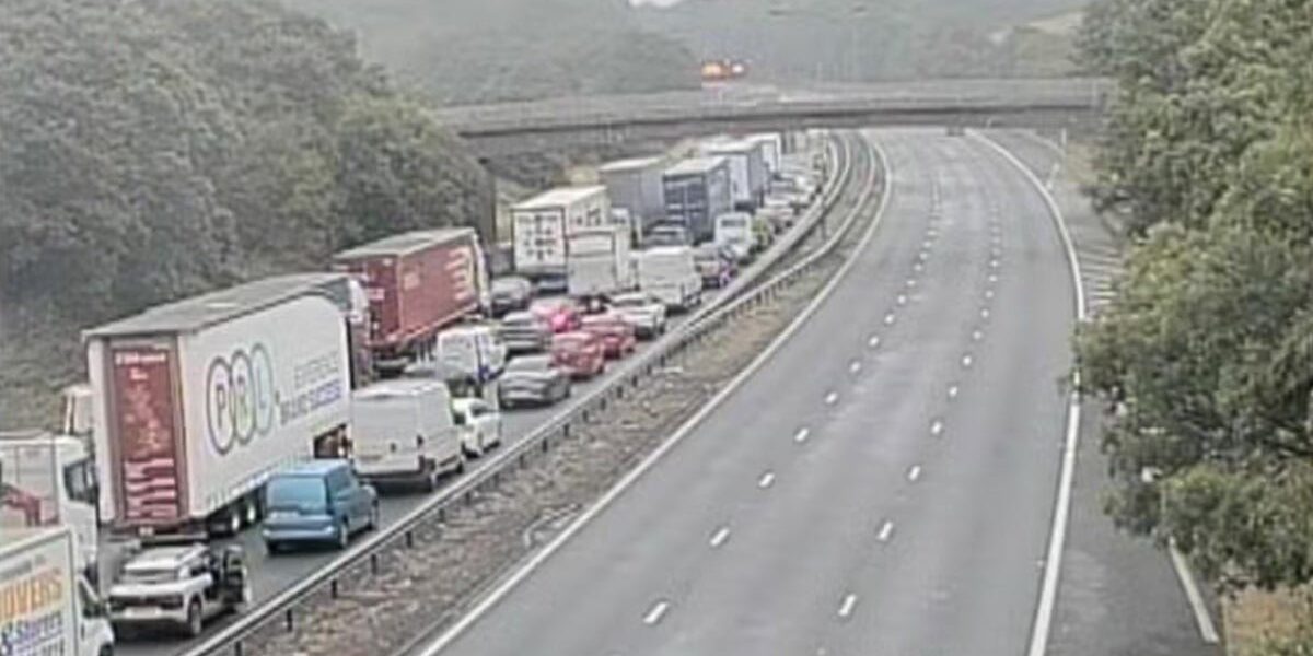 M6 Motorway Section Closed Following Severe Collision Involving HGVs and Car M6 Motorway Section Closed Following Severe Collision Involving HGVs and Car