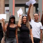 Diverse Student Reactions as Exam Results Are Announced