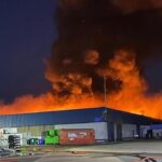 Emergency Services Battle Early Morning Warehouse Fire