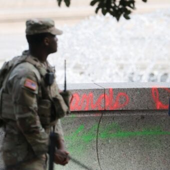 Trump’s Outrage Over WWII Memorial Vandalism Follows Reflecting Pool Renovation Fiasco Trump’s Outrage Over WWII Memorial Vandalism Follows Reflecting Pool Renovation Fiasco