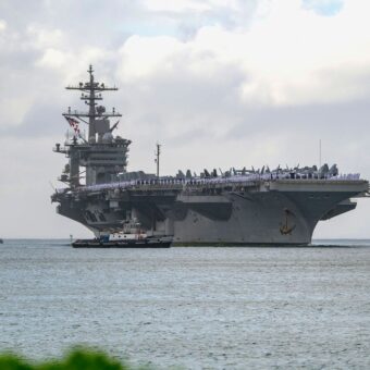 Trump Downplays Concerns Over USS Abraham Lincoln Conditions Trump Downplays Concerns Over USS Abraham Lincoln Conditions
