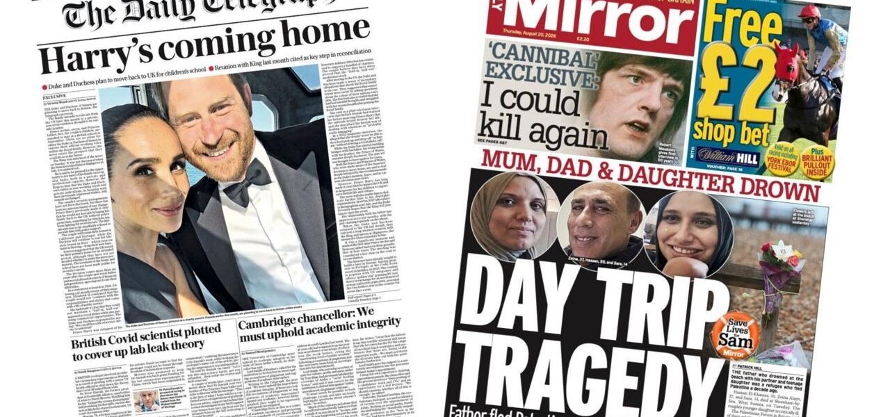 Duke and Duchess of Sussex Plan UK Return Amid Tragic Day Trip News