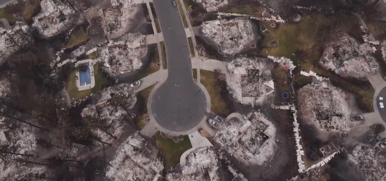 Drone Footage Reveals Extensive Damage from Spokane Wildfires Drone Footage Reveals Extensive Damage from Spokane Wildfires