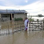 Elderly Survivor’s Daring Escape from Assam Floods on Banana Raft Elderly Survivor’s Daring Escape from Assam Floods on Banana Raft