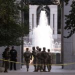 US Authorities Investigate Vandalism at Washington WWII Memorial US Authorities Investigate Vandalism at Washington WWII Memorial