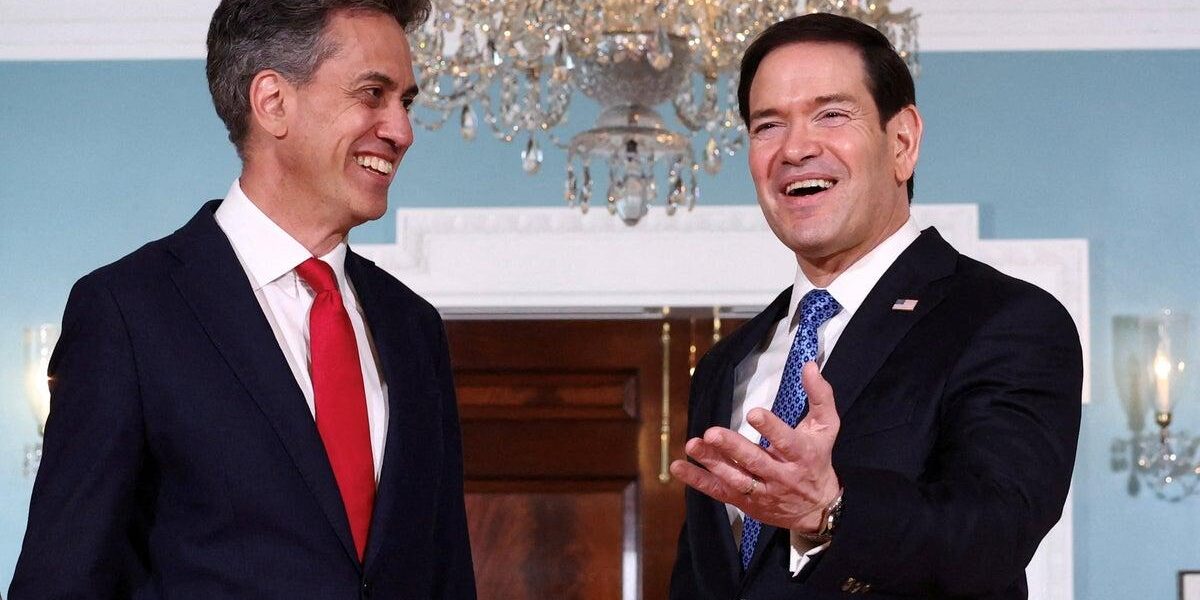 Ed Miliband Confronted on Past Criticism of Donald Trump During Washington Talks