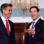 Ed Miliband Confronted on Past Criticism of Donald Trump During Washington Talks