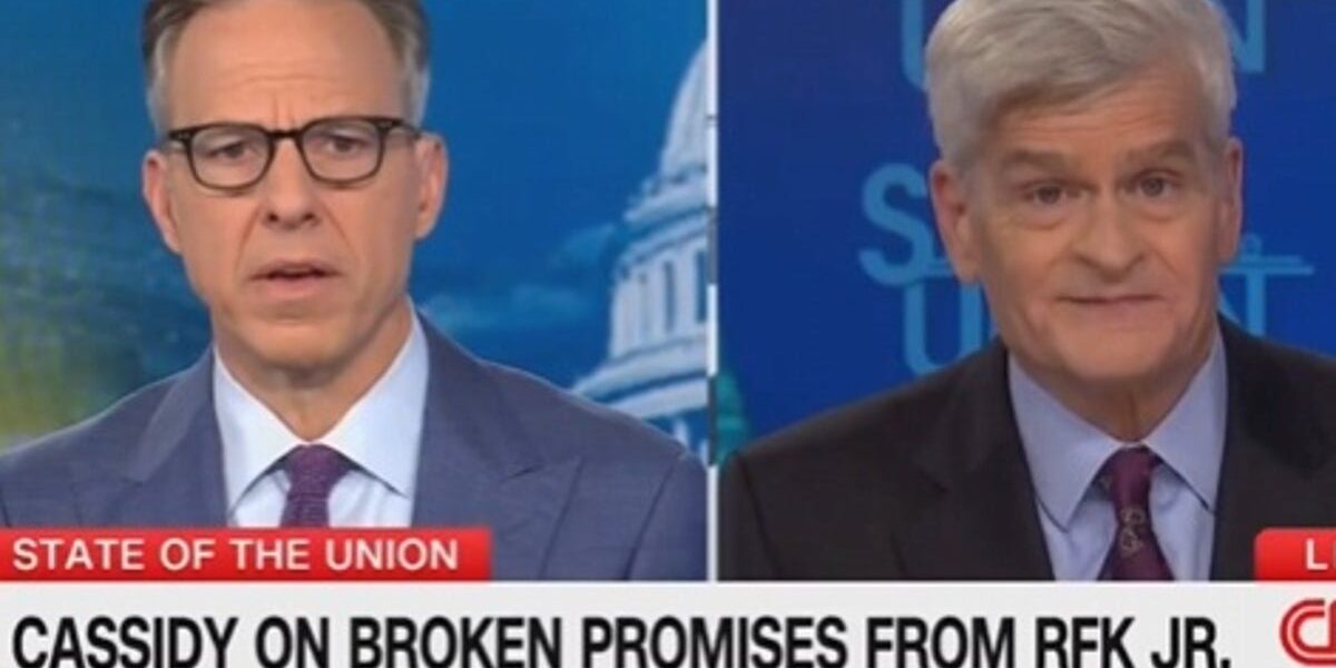 Cassidy Criticizes Trump’s ‘Crazy, Stupid’ Vaccine Comments; Defends RFK Jr. Vote Cassidy Criticizes Trump’s ‘Crazy, Stupid’ Vaccine Comments; Defends RFK Jr. Vote