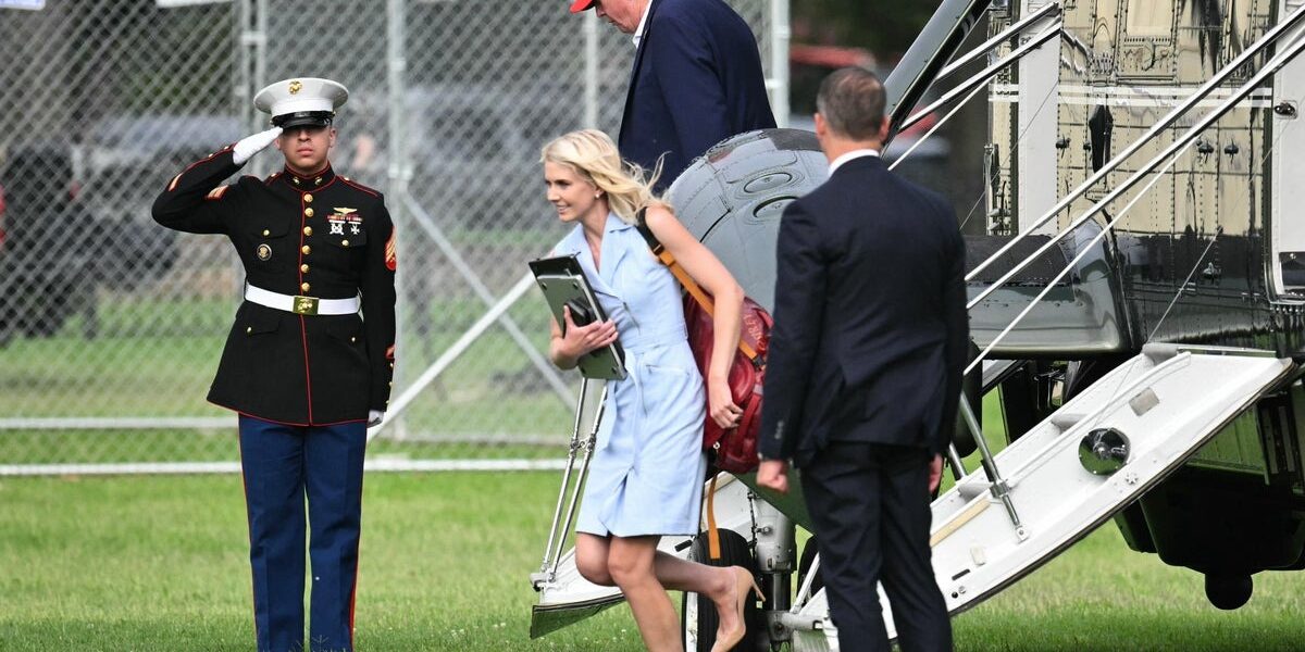 New Photos Reveal Natalie Harp Chasing Trump’s Golf Cart in 2023