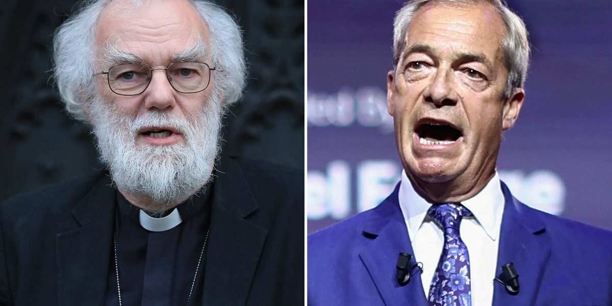 Ex-Archbishop of Canterbury Accuses Nigel Farage of Anti-Muslim Rhetoric Ex-Archbishop of Canterbury Accuses Nigel Farage of Anti-Muslim Rhetoric