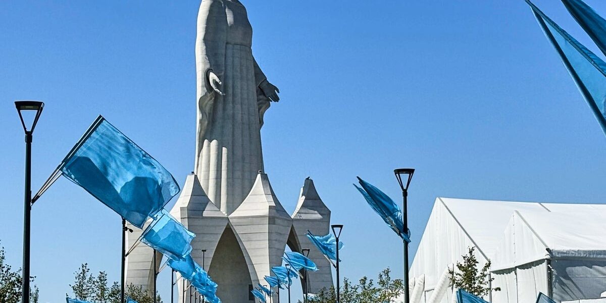 Europe’s Tallest Virgin Mary Statue Unveiled in Polish Village Europe’s Tallest Virgin Mary Statue Unveiled in Polish Village