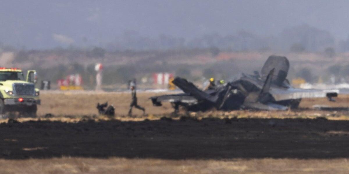Pilot Ejects Safely from Crashed F-35B Jet Near Miramar Air Base