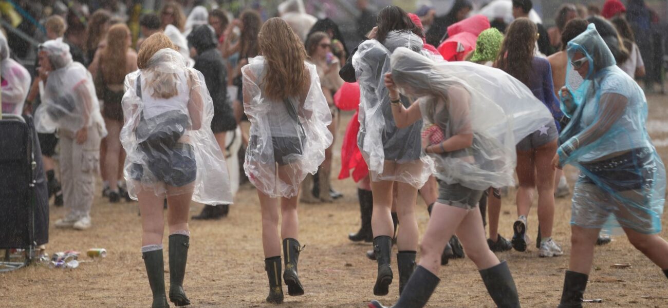Festival Attendees Brace for Continued Wet Weather as Met Office Extends Warning Festival Attendees Brace for Continued Wet Weather as Met Office Extends Warning