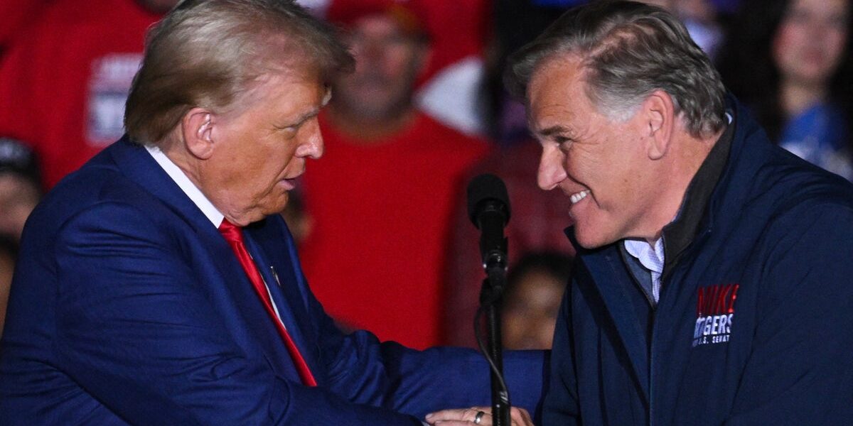 Trump’s Tariffs and Lake Renaming Threaten Rogers’ Michigan Senate Bid Trump’s Tariffs and Lake Renaming Threaten Rogers’ Michigan Senate Bid