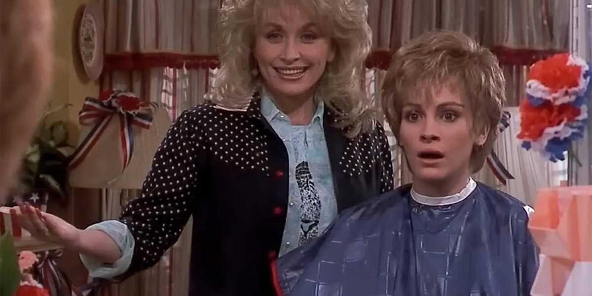 Julia Roberts Recalls Dolly Parton’s Inspirational Advice on Steel Magnolias Set Julia Roberts Recalls Dolly Parton’s Inspirational Advice on Steel Magnolias Set