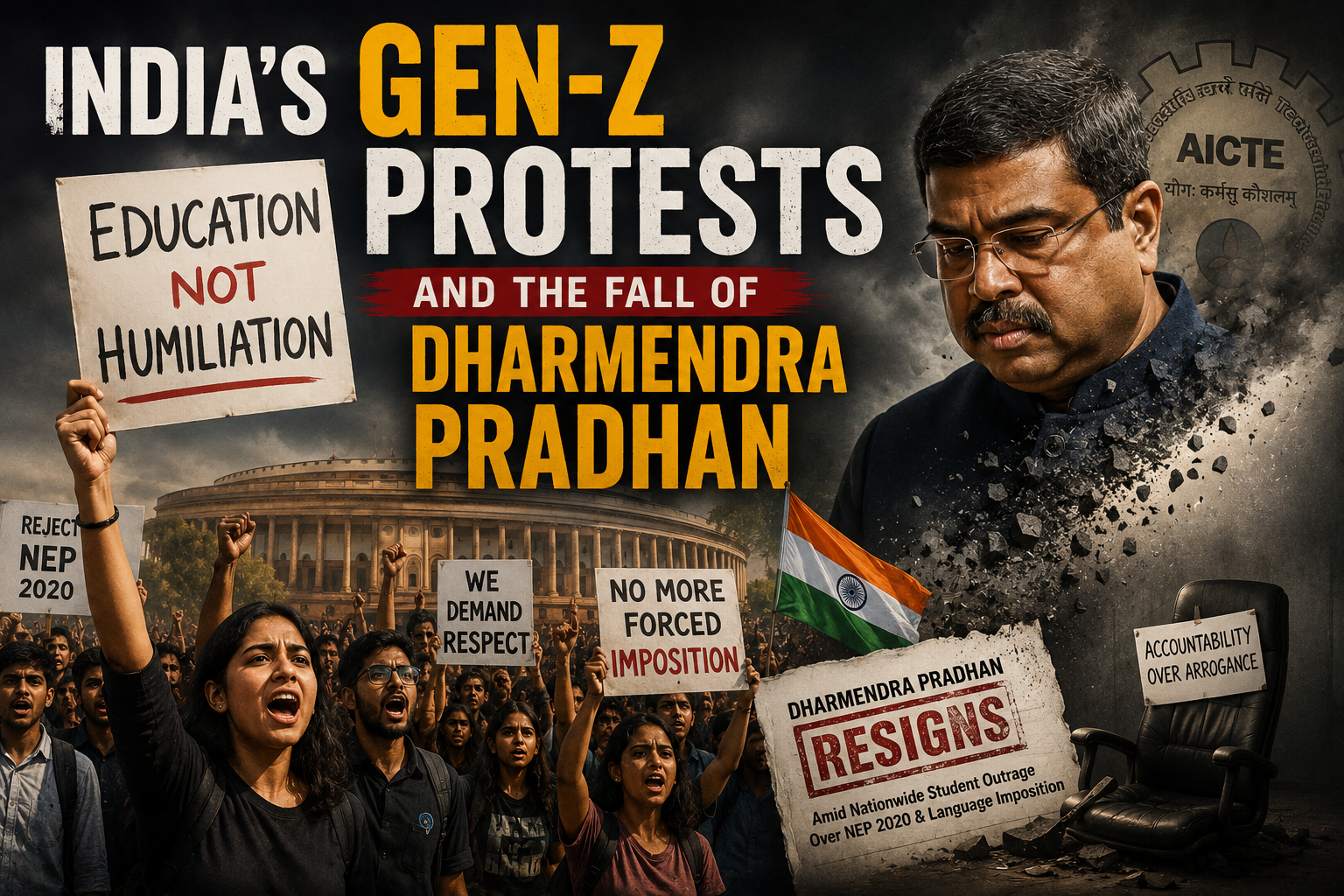India’s Gen-Z Protests and the Fall of Dharmendra Pradhan