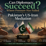 Can Diplomacy Succeed Where Pressure Has Failed? Pakistan’s US-Iran Mediation