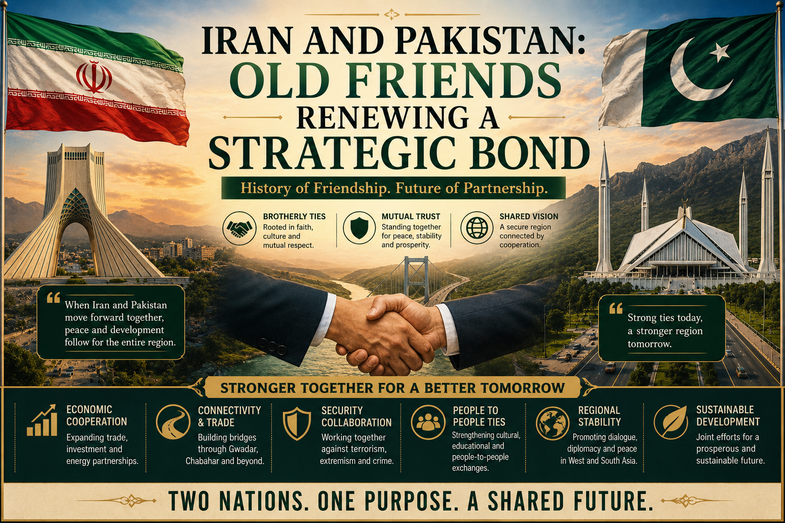 Iran and Pakistan: Old Friends Renewing a Strategic Bond