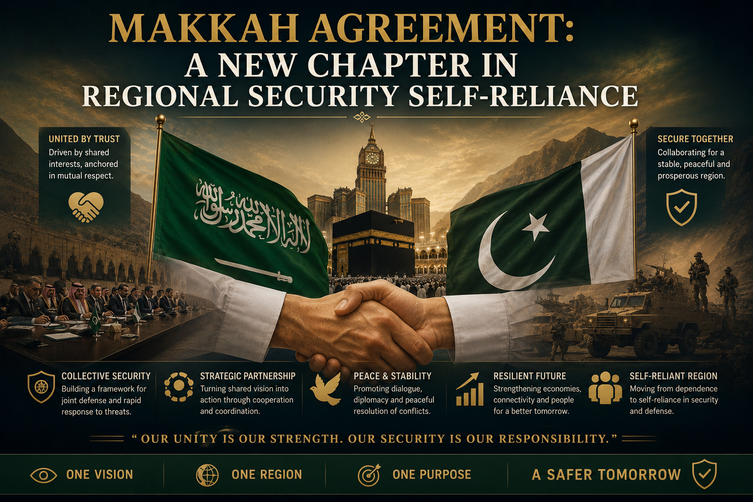 Makkah Agreement: A New Chapter in Regional Security Self-Reliance