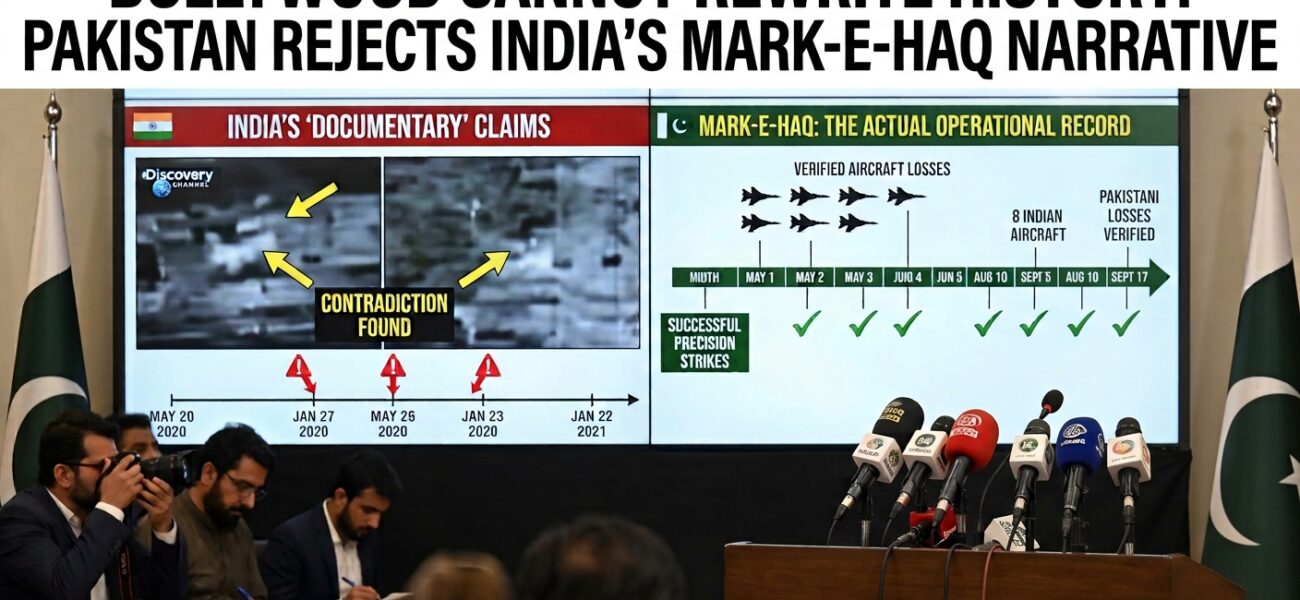 Operation Sindoor Documentary: ISPR Rejects India’s Narrative on Marka-e-Haq Operation Sindoor Documentary: ISPR Rejects India’s Narrative on Marka-e-Haq