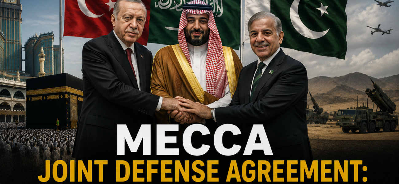 Mecca Joint Defense Agreement: Saudi Arabia, Turkey and Pakistan Forge New Security Pact
