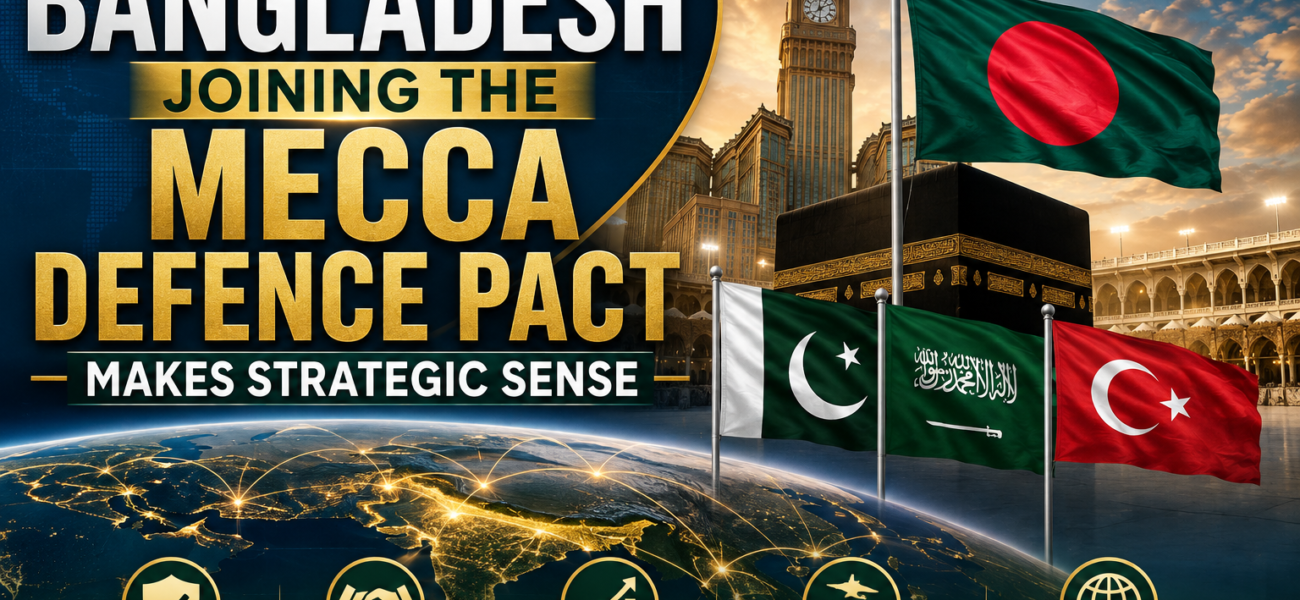 Why Bangladesh Joining the Mecca Defence Pact Makes Strategic Sense