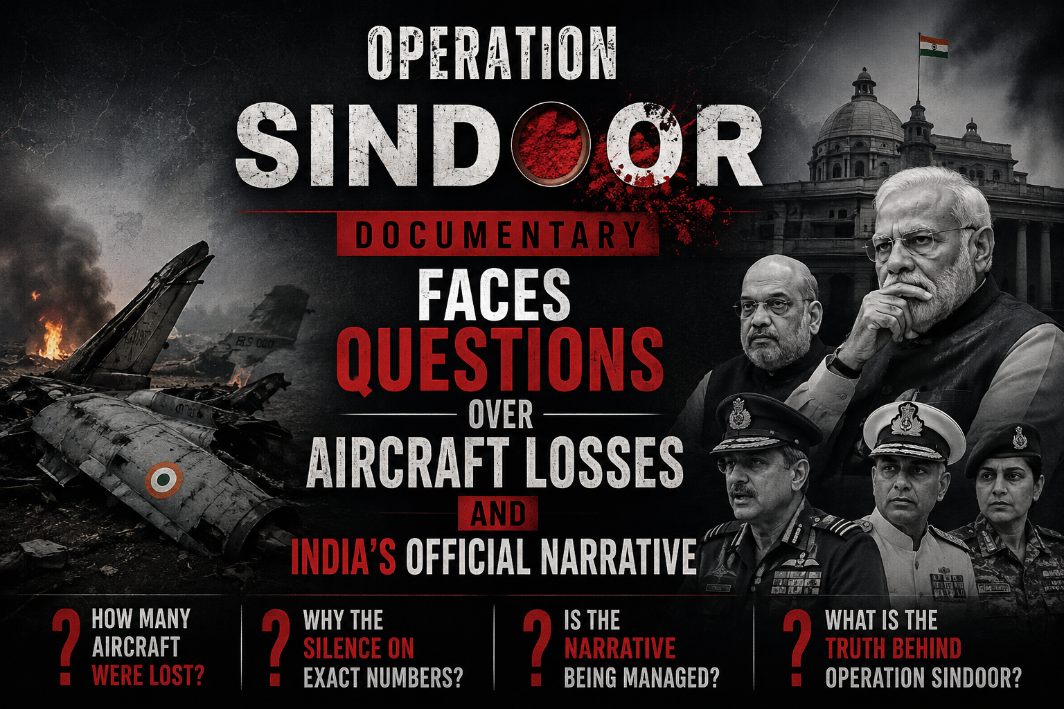 Operation Sindoor Documentary Faces Questions Over Aircraft Losses and India’s Official Narrative