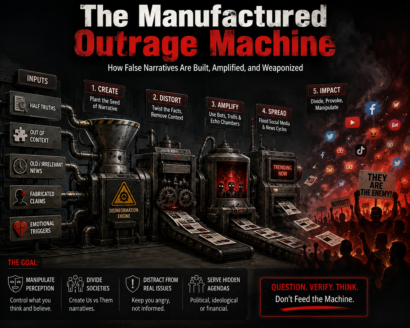 The Manufactured Outrage Machine