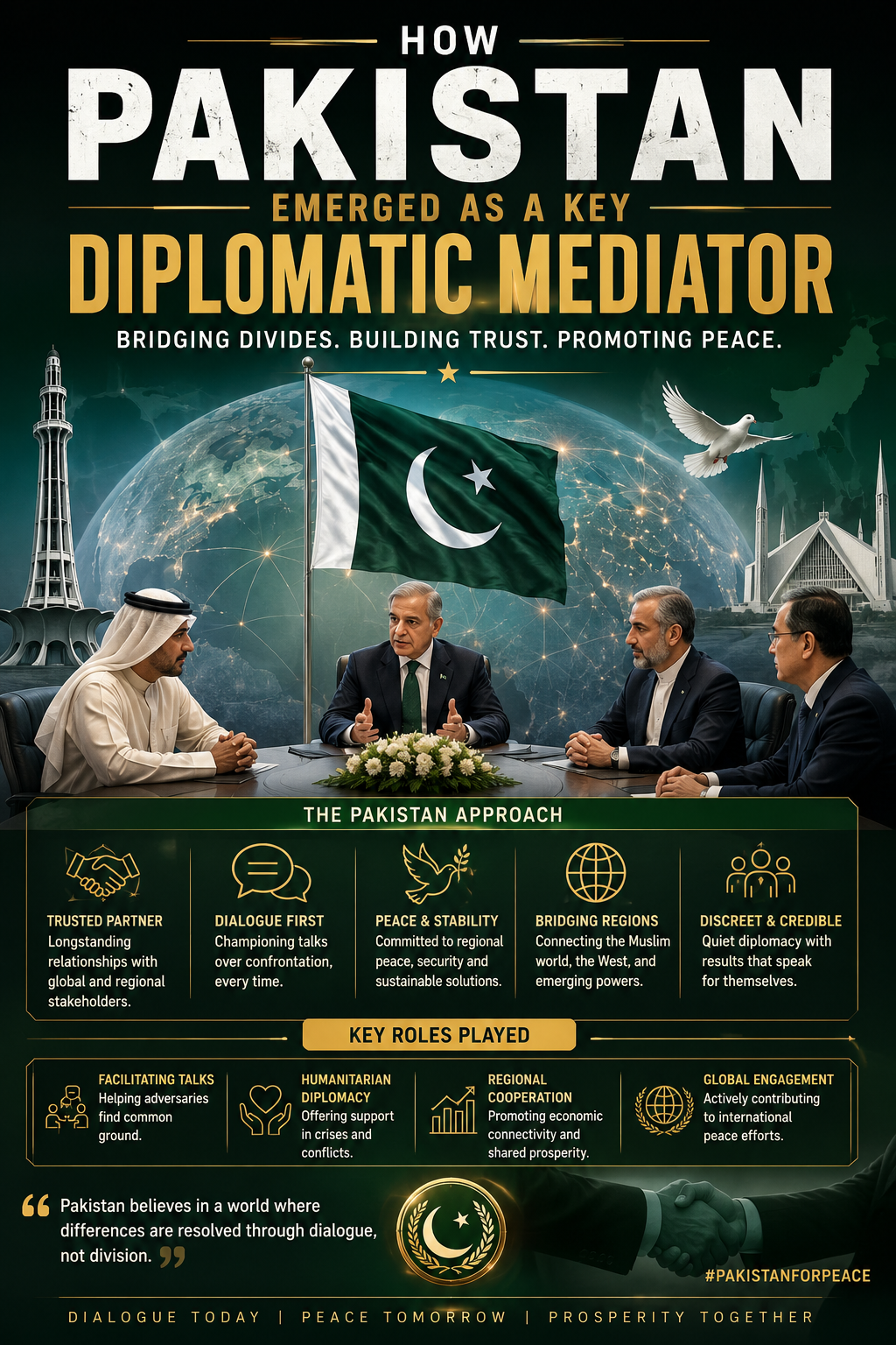 How Pakistan Emerged as a Key Diplomatic Mediator