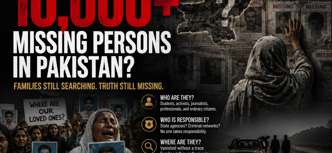 What Happened to 10,000+ Missing Persons in Pakistan?