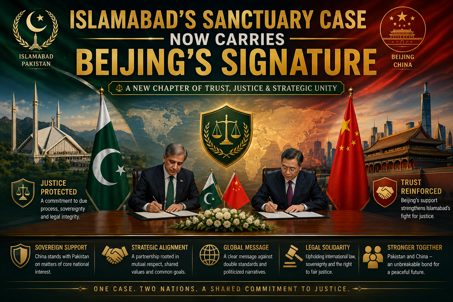 Islamabad's Sanctuary Case Now Carries Beijing's Signature