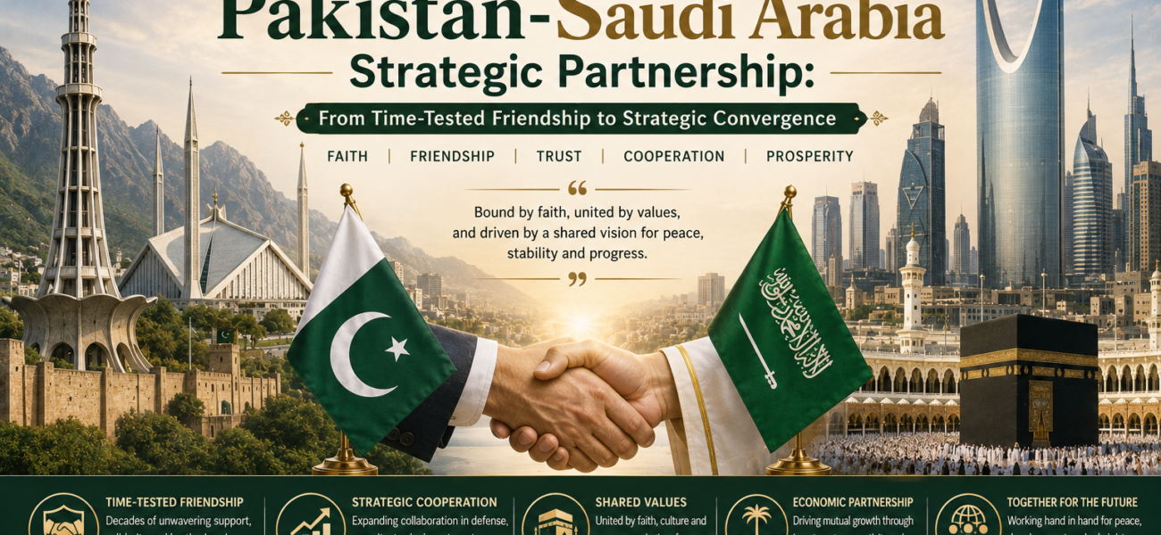 Pakistan-Saudi Arabia Strategic Partnership: From Time-Tested Friendship to Strategic Convergence Pakistan-Saudi Arabia Strategic Partnership: From Time-Tested Friendship to Strategic Convergence