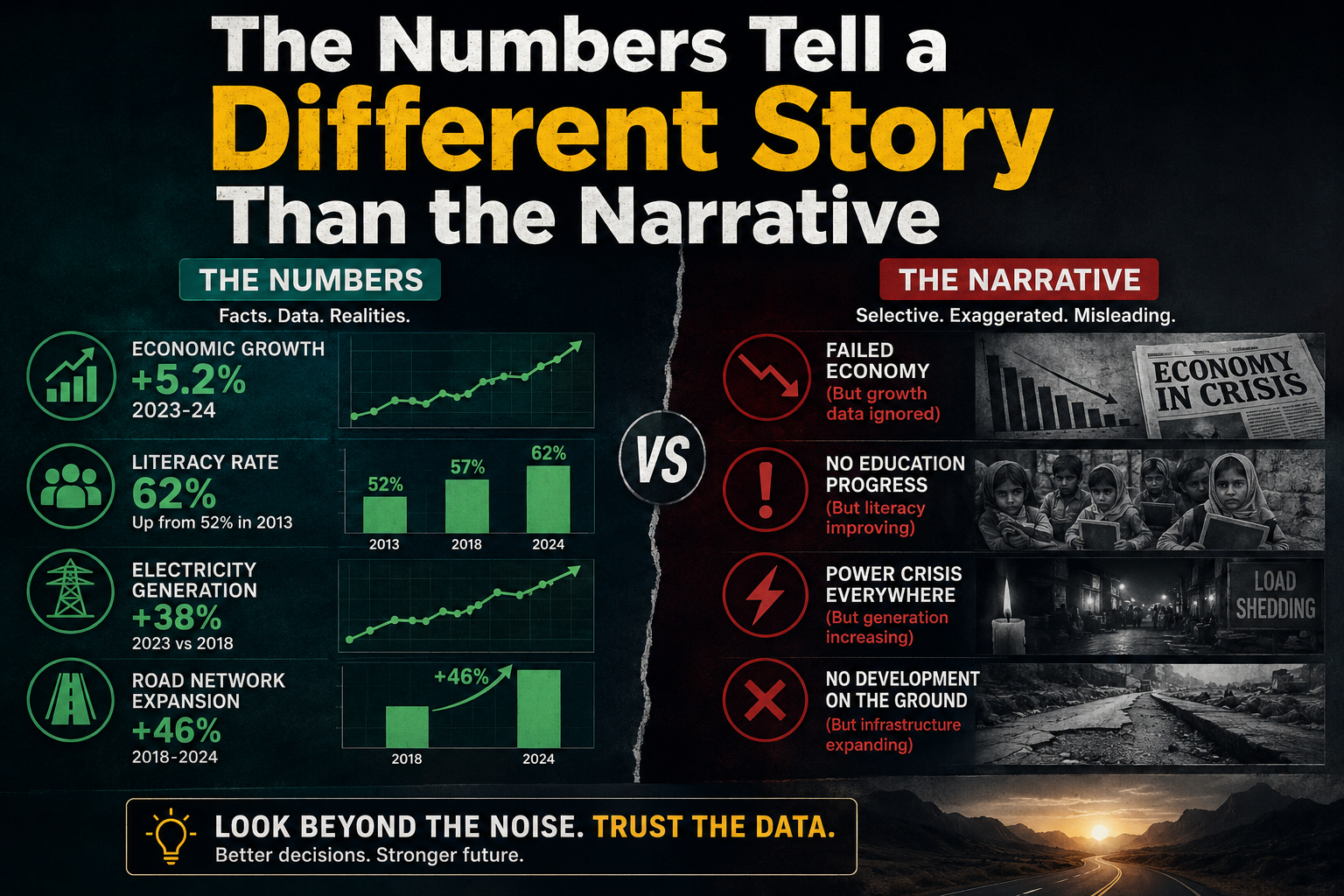 The Numbers Tell a Different Story Than the Narrative