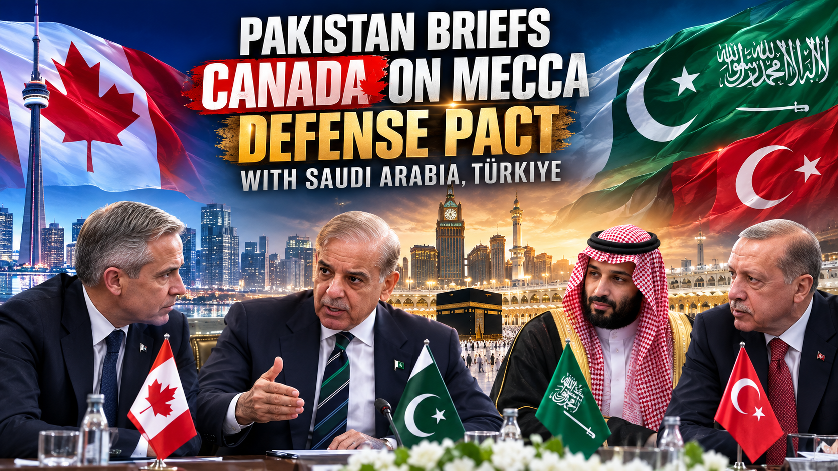 Pakistan Briefs Canada on Mecca Defense Pact with Saudi Arabia, Türkiye