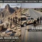 Balochistan Security Operations: 9 Terrorists Killed Across Ziarat, Harnai, and Surab
