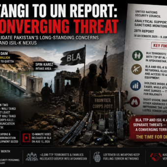 From Wali Tangi to the UN Report: The Emerging Nexus of BLA, TTP and ISIL-K From Wali Tangi to the UN Report: The Emerging Nexus of BLA, TTP and ISIL-K