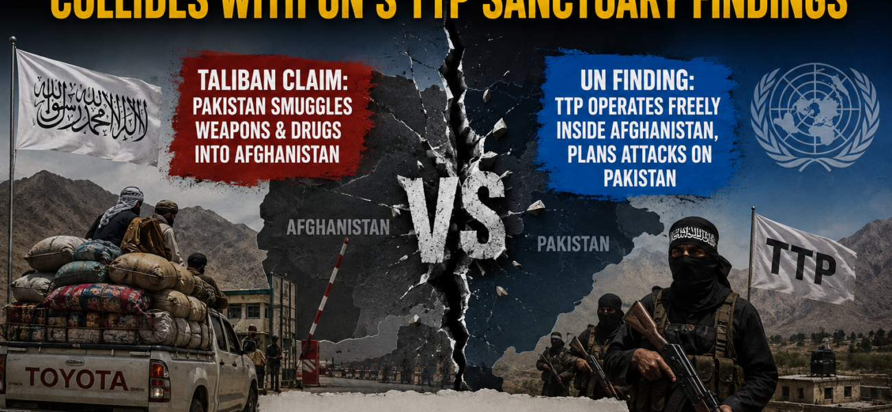 Taliban’s Pakistan Smuggling Claim Collides With UN’s TTP Sanctuary Findings Taliban’s Pakistan Smuggling Claim Collides With UN’s TTP Sanctuary Findings
