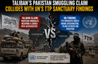 Taliban’s Pakistan Smuggling Claim Collides With UN’s TTP Sanctuary Findings