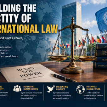 Upholding the Sanctity of International Law Upholding the Sanctity of International Law