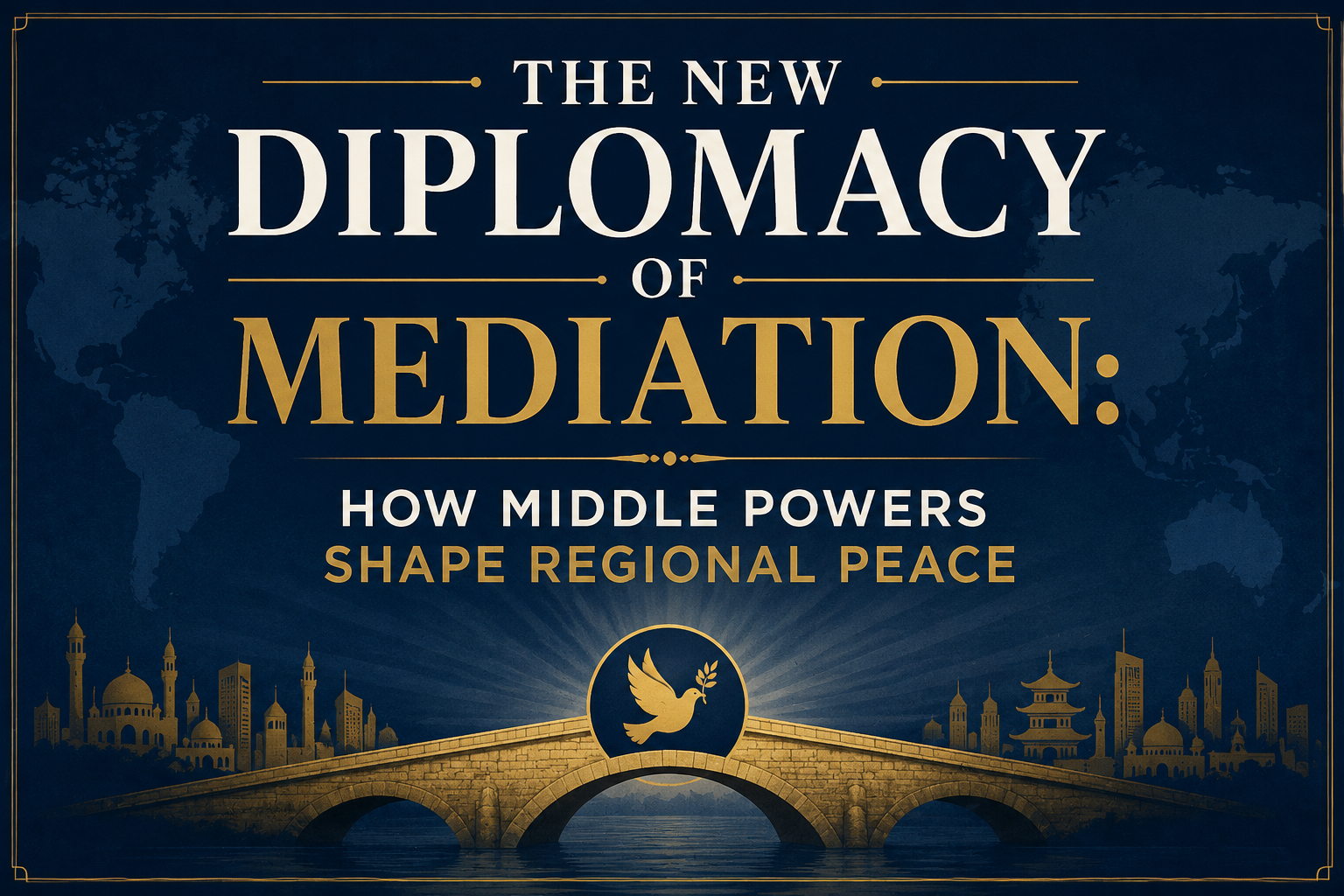 The New Diplomacy of Mediation: How Middle Powers Shape Regional Peace