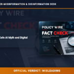 POLICY WIRE FACT CHECK: The Rainforest Cafe AI Myth and Digital Truth