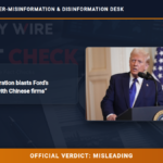 POLICY WIRE FACT CHECK: Trump administration blasts Ford’s business deals with Chinese firms